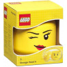 Pojemnik LEGO Iconic Storage Head S Głowa Minifigurki Dziewczyna 2000ml