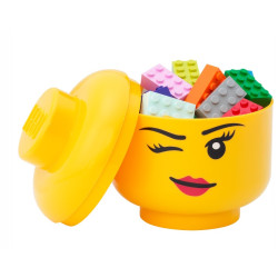 Pojemnik LEGO Iconic Storage Head S Głowa Minifigurki Dziewczyna 2000ml