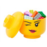 Pojemnik LEGO Iconic Storage Head S Głowa Minifigurki Dziewczyna 2000ml