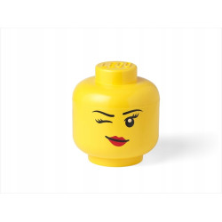 Pojemnik LEGO Iconic Storage Head S Głowa Minifigurki Dziewczyna 2000ml