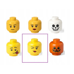 Pojemnik LEGO Iconic Storage Head S Głowa Minifigurki Dziewczyna 2000ml