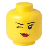 Pojemnik LEGO Iconic Storage Head S Głowa Minifigurki Dziewczyna 2000ml