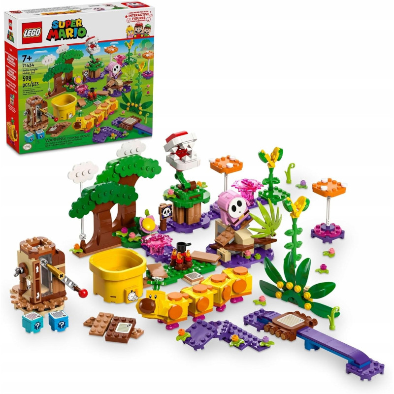 LEGO Super Mario 71434 Soda Jungle - zestaw twórcy