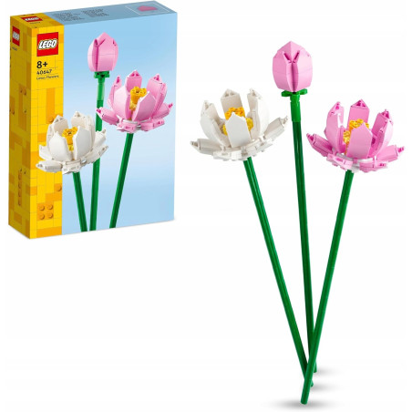 Klocki LEGO Okolicznościowe 40647 Kwiaty lotosu