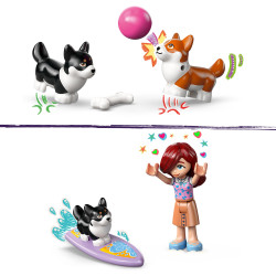 LEGO Friends 42641 Przygoda z surfującymi psami i skuterem