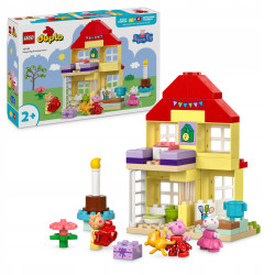 LEGO DUPLO ŚWINKA PEPPA 10433 URODZINOWY DOMEK PEPPY klocki dla dzieci