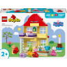 LEGO DUPLO ŚWINKA PEPPA 10433 URODZINOWY DOMEK PEPPY klocki dla dzieci