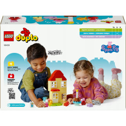 LEGO DUPLO ŚWINKA PEPPA 10433 URODZINOWY DOMEK PEPPY klocki dla dzieci