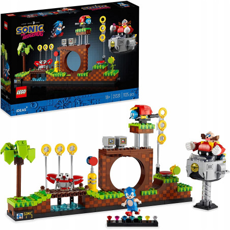 LEGO Ideas Sonic Strefa Zielonego Wzgórza 21331