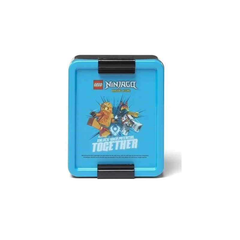 Śniadaniówka Lego Pudełko Organizer Lunchbox NINJAGO DRAGONS RISING