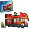 LEGO CITY Czerwony, piętrowy autokar 60407