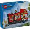 LEGO CITY Czerwony, piętrowy autokar 60407