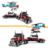 KLOCKI LEGO CREATOR 31146 CIĘŻARÓWKA Z PLATFORMĄ I HELIKOPTER 3w1