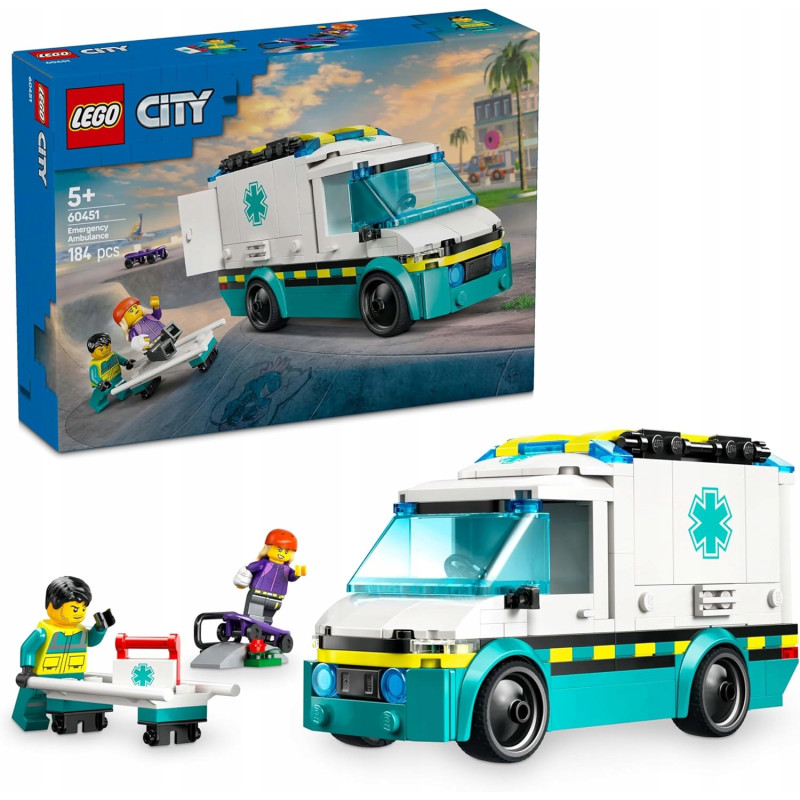 LEGO City 60451 Karetka pogotowia