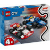 LEGO City 60464 Miasto 60464 Williams Racing i Haas F1 Samochody F1