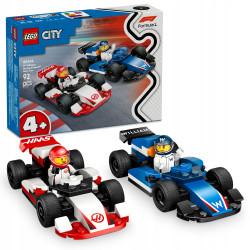 LEGO City 60464 Miasto 60464 Williams Racing i Haas F1 Samochody F1