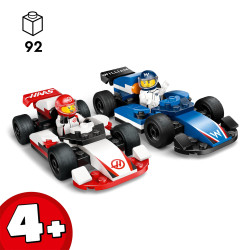 LEGO City 60464 Miasto 60464 Williams Racing i Haas F1 Samochody F1