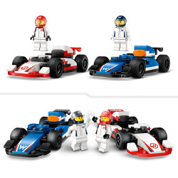 LEGO City 60464 Miasto 60464 Williams Racing i Haas F1 Samochody F1