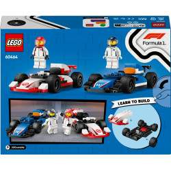 LEGO City 60464 Miasto 60464 Williams Racing i Haas F1 Samochody F1