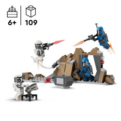 LEGO Star Wars Zasadzka na Mandalorze - zestaw bitewny 75373
