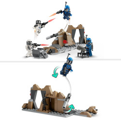 LEGO Star Wars Zasadzka na Mandalorze - zestaw bitewny 75373