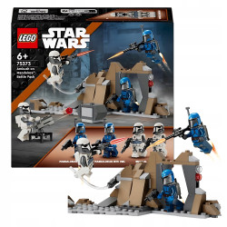 LEGO Star Wars Zasadzka na Mandalorze - zestaw bitewny 75373
