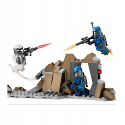 LEGO Star Wars Zasadzka na Mandalorze - zestaw bitewny 75373