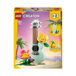 LEGO CREATOR 31156 3W1 TROPIKALNE UKULELE DELFIN FALA 8+