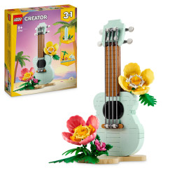LEGO CREATOR 31156 3W1 TROPIKALNE UKULELE DELFIN FALA 8+