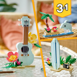 LEGO CREATOR 31156 3W1 TROPIKALNE UKULELE DELFIN FALA 8+