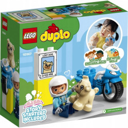 LEGO Duplo 10967 Motocykl policyjny KLOCKI
