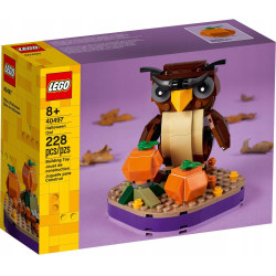LEGO 40497 Halloweenowa sowa klocki zestaw