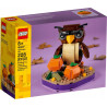 LEGO 40497 Halloweenowa sowa klocki zestaw