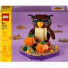 LEGO 40497 Halloweenowa sowa klocki zestaw