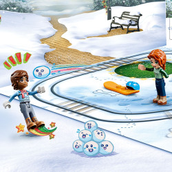 LEGO 41758 Friends Kalendarz adwentowy 2023 ŚWIĄTECZNY Advent Calendar