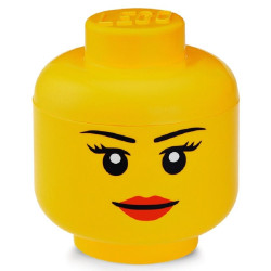 Pojemnik LEGO Iconic Storage Head S Głowa Minifigurki Dziewczyna 2000ml