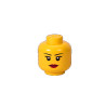 Pojemnik LEGO Iconic Storage Head S Głowa Minifigurki Dziewczyna 2000ml