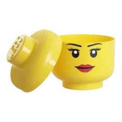 Pojemnik LEGO Iconic Storage Head S Głowa Minifigurki Dziewczyna 2000ml