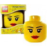 Pojemnik LEGO Iconic Storage Head S Głowa Minifigurki Dziewczyna 2000ml