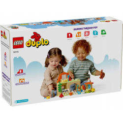 LEGO DUPLO 10416 Opieka nad zwierzętami na farmie klocki