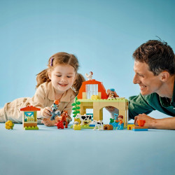 LEGO DUPLO 10416 Opieka nad zwierzętami na farmie klocki