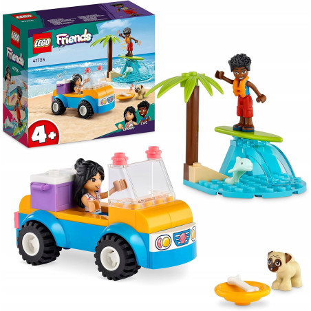 Lego Friends 41725 Zabawa z łazikiem plażowy klocki uszkodzone opakowanie