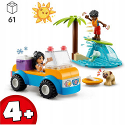 Lego Friends 41725 Zabawa z łazikiem plażowy klocki uszkodzone opakowanie