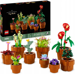LEGO ICONS 10329 małe roślinki klocki