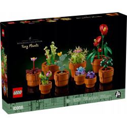 LEGO ICONS 10329 małe roślinki klocki