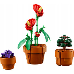 LEGO ICONS 10329 małe roślinki klocki