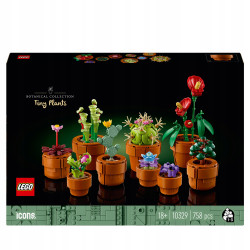 LEGO ICONS 10329 małe roślinki klocki