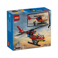 LEGO City 60411 Strażacki helikopter ratunkowy KLOCKI