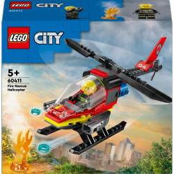 LEGO City 60411 Strażacki helikopter ratunkowy KLOCKI