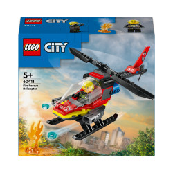 LEGO City 60411 Strażacki helikopter ratunkowy KLOCKI